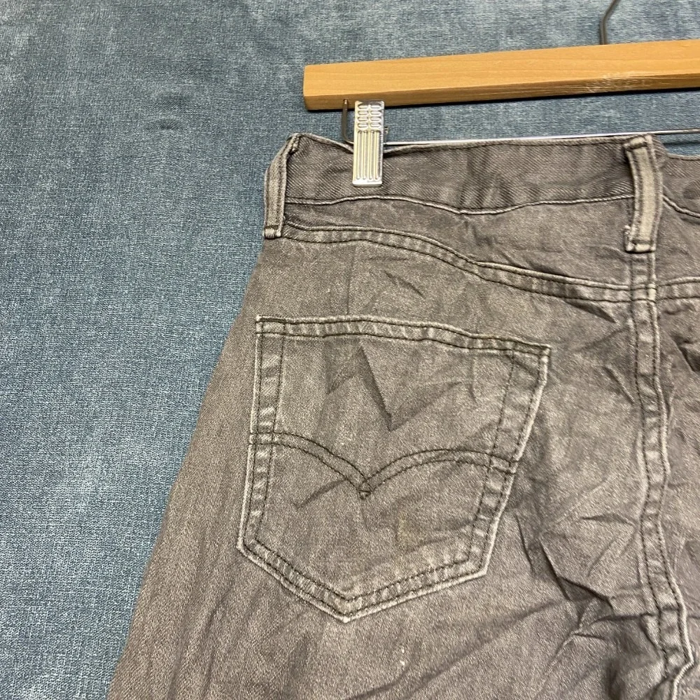 VTG Levi's 508 Jeans Mens 29x32 Gray Denim Cotton Slim Fit Straight Leg